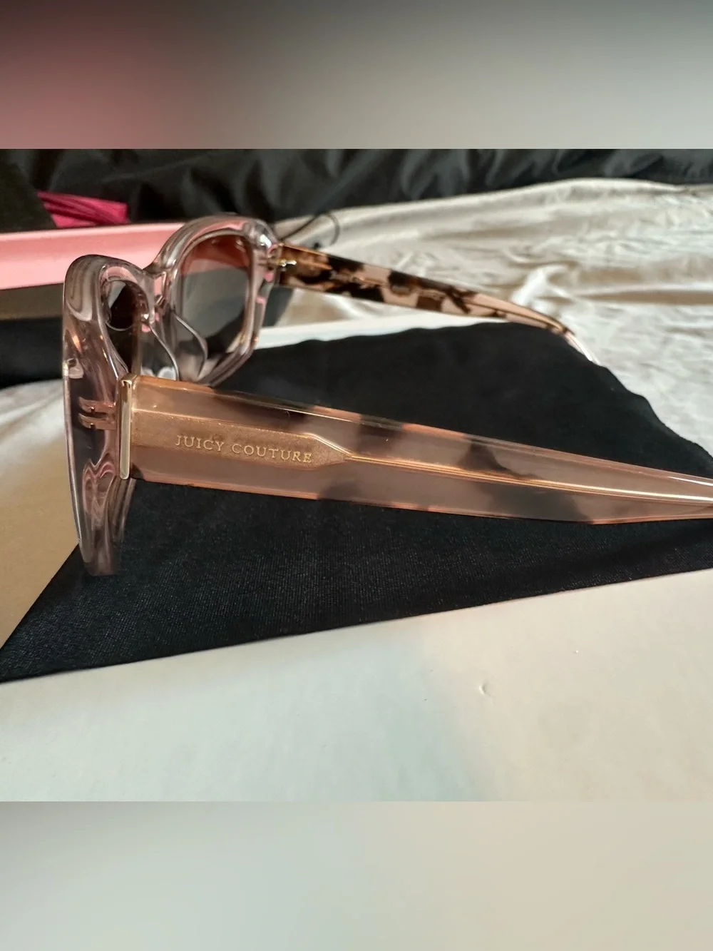 Juicy Couture Pink Tortoise Sunglasses